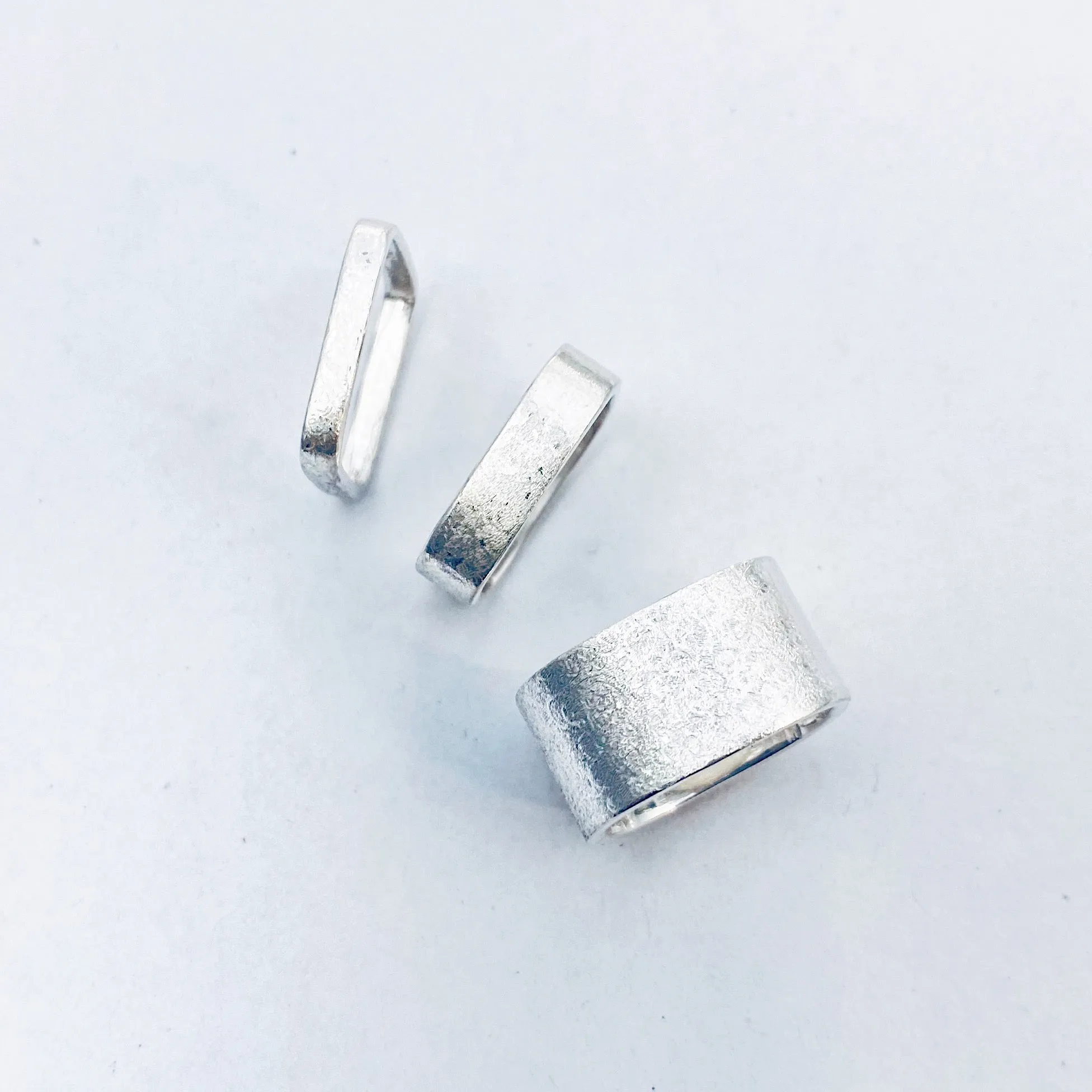 Skinny Scribble Stacking Ring