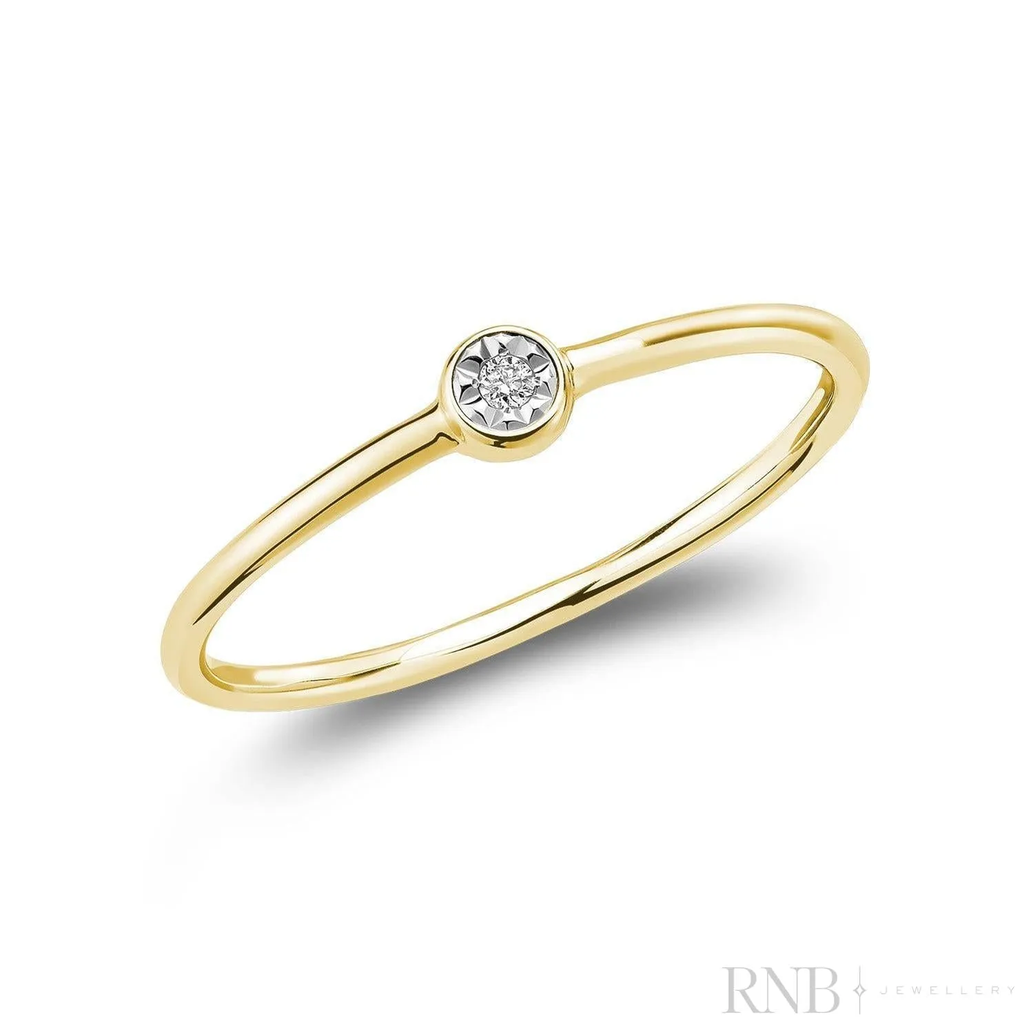 Solitaire Illusion Diamond Ring