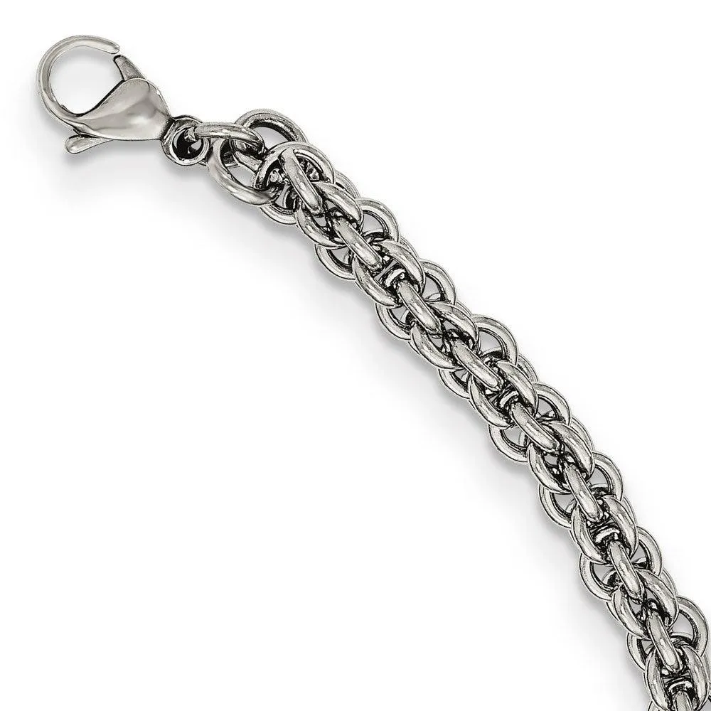 Stainless Steel Polished 24in Necklace