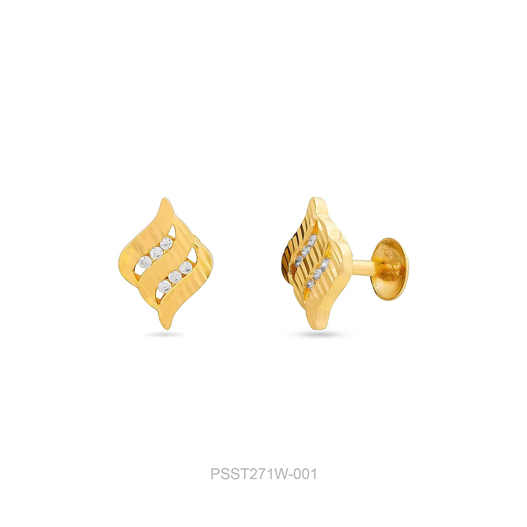 Stone Earring PSST271W-001