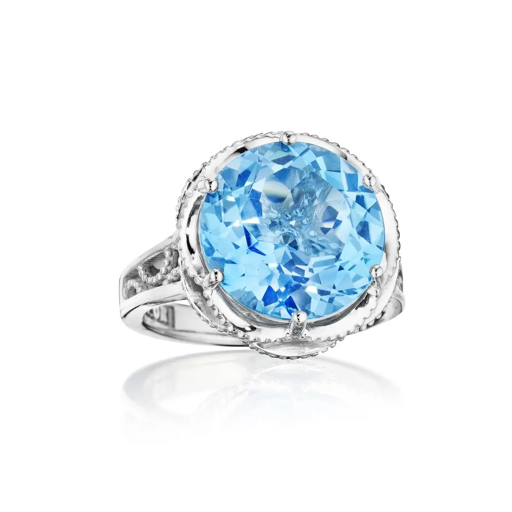 Tacori Crescent Gemstone Ring